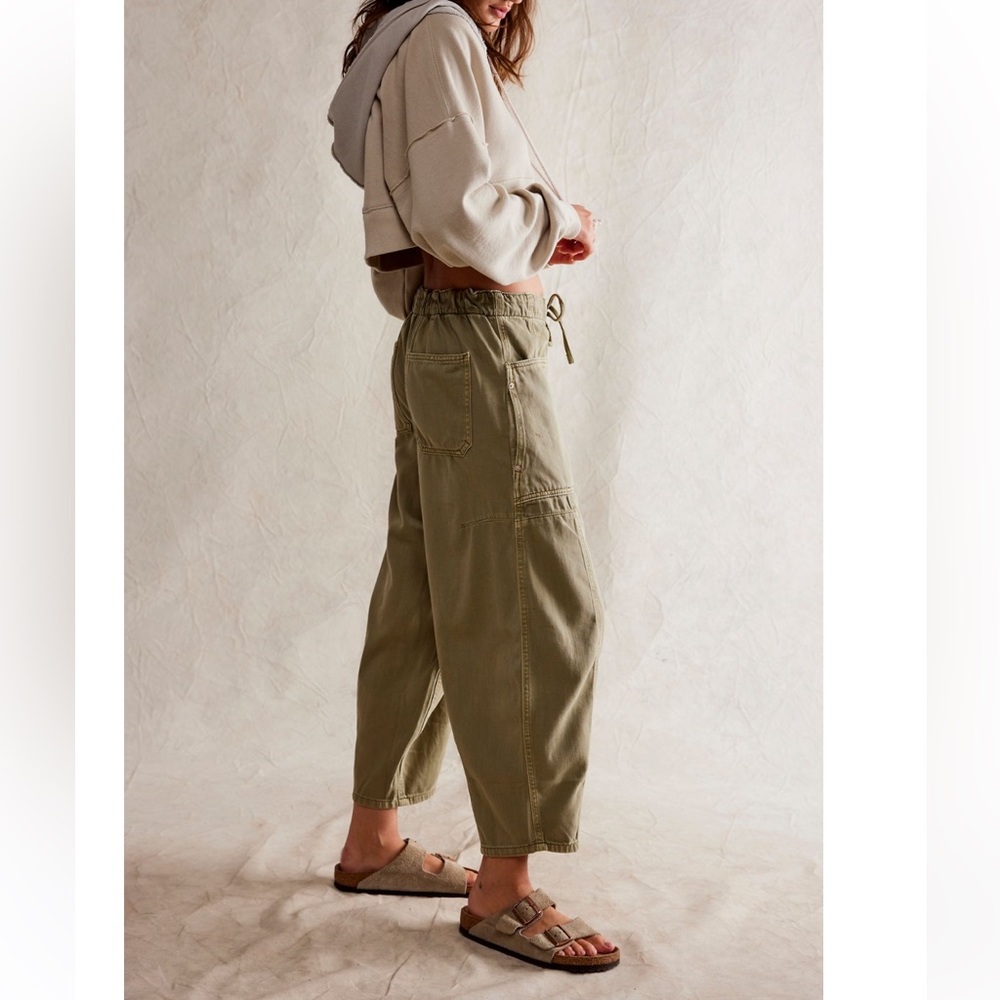 Free people We The Free Silverton Puddle Barrel Pants